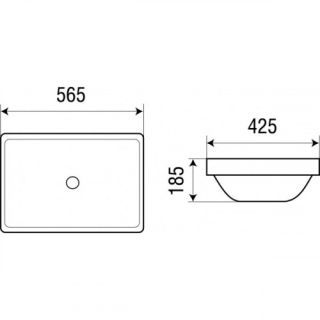 Раковина подвесная WW SK Арт. DEILBACH 6044 10000003890